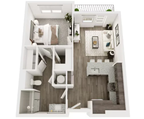 A1- The Luxe 4104 floor plan